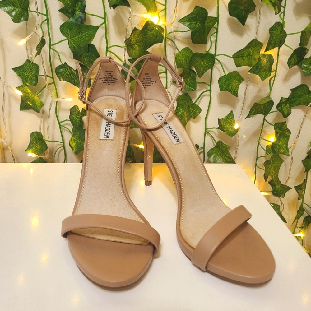 Steve Madden stiletto heel-Nude Stecy heel size10